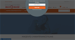 Desktop Screenshot of maxqmage.com