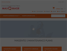 Tablet Screenshot of maxqmage.com